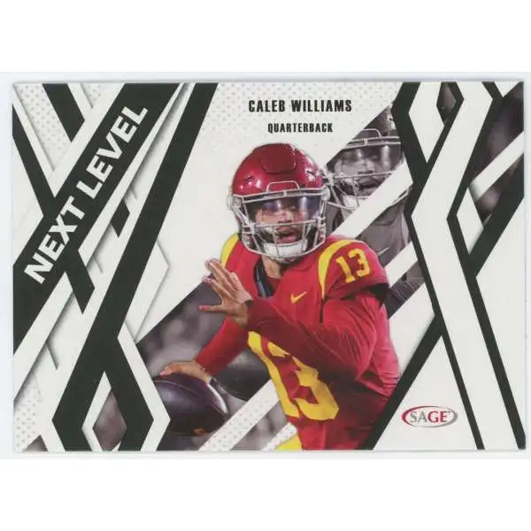 NFL 2024 Sage High Series Black Next Level Caleb Williams #88 [Rookie]