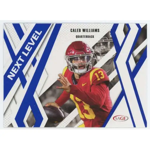 NFL 2024 Sage High Series Blue Next Level Caleb Williams #88 [Rookie]