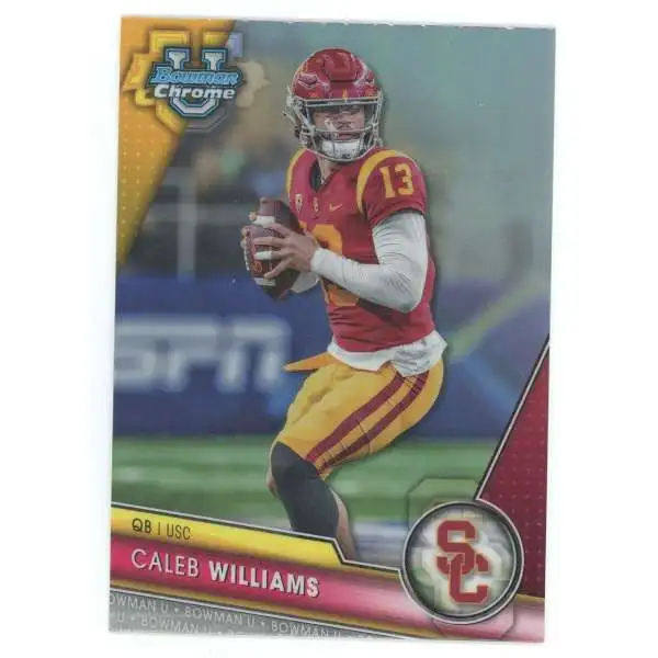 NFL 2023 Bowman Chrome U Refractor Caleb Williams #1 [Rookie]