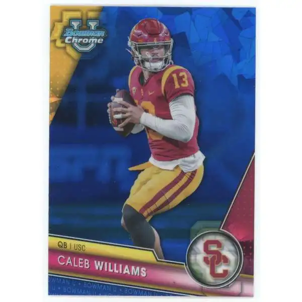 NFL 2023 Bowman Chrome U Sapphire Refractor Caleb Williams #1 [Rookie]