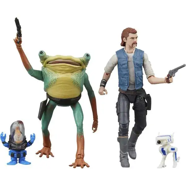 Star Wars Jedi Survivor Black Series Cal Kestis, BD-1, Turgle & Skoova Stev Exclusive Action Figure 4-Pack [Gaming Greats]
