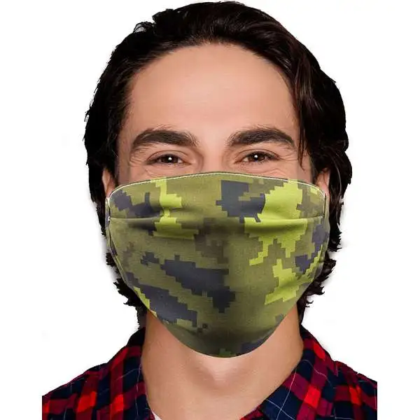 Gotta Get it Gifts Polyester / Spandex, Fabric, Adjustable, 2-Layer Reusable & Washable Camo Face Mask [One Size Fits All]
