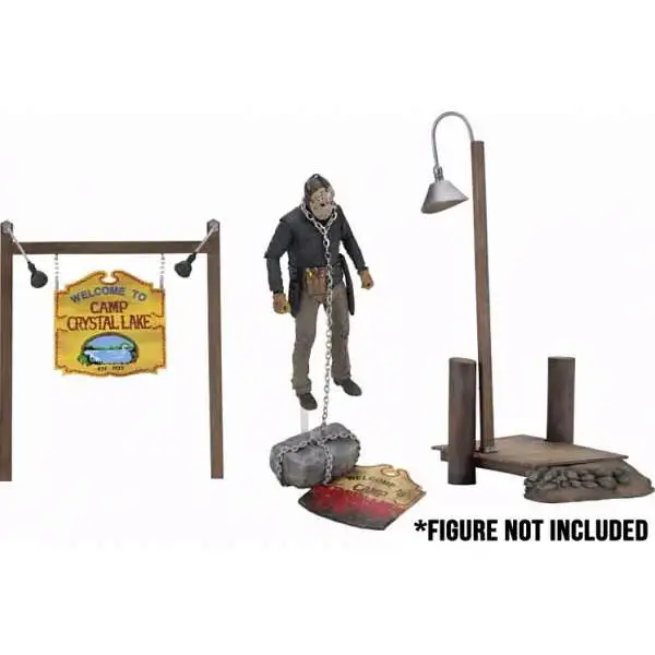 NECA Friday the 13th Camp Crystal Lake 7-Inch Accessory Set [Action Figure Not Included!]