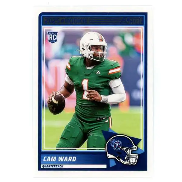 NFL 2025 Panini Score Football Cam Ward #13 [Rookie]