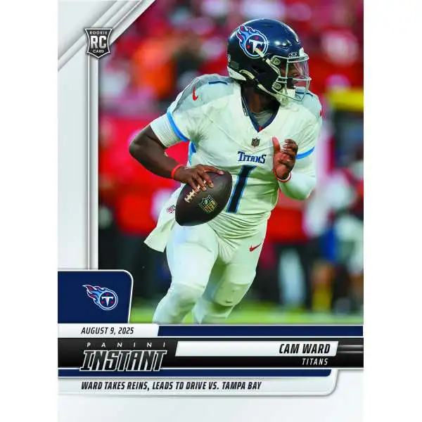 NFL Tennessee Titans 2025 Instant Football Cam Ward #17 [Rookie]