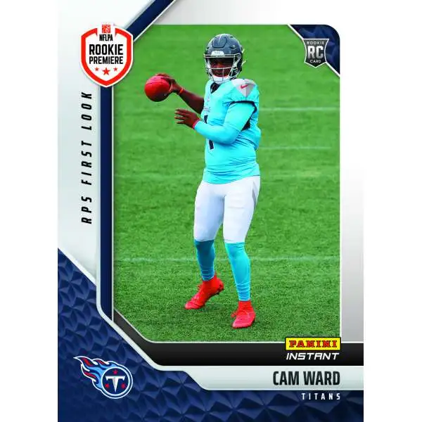 NFL Tennessee Titans 2025 Instant RPS First Look Football Cam Ward RPSFL-4 [Rookie]