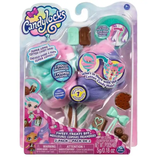 Candylocks Sweet Treats BFF Mint Choco Chick & Choco Lisa 2-Pack