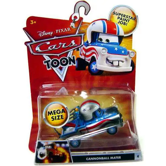 Disney / Pixar Cars Cars Toon Deluxe Oversized Cannonball Mater Diecast Car