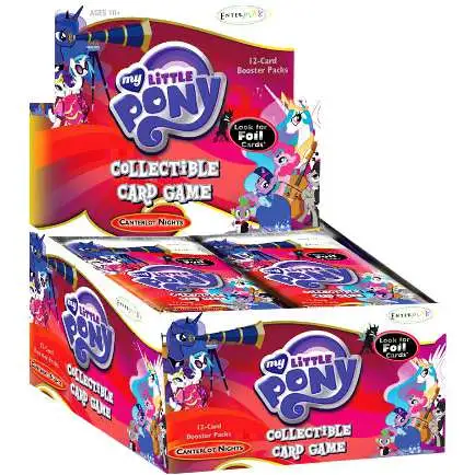 My Little Pony Trading Card Game Canterlot Nights Booster Box [36 Packs]