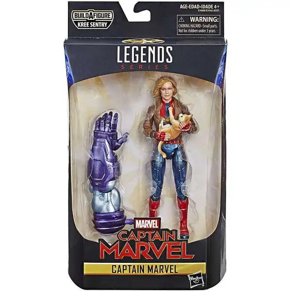 Marvel Legends Kree Series Captain Marvel Action Figure [Bomber Jacket]