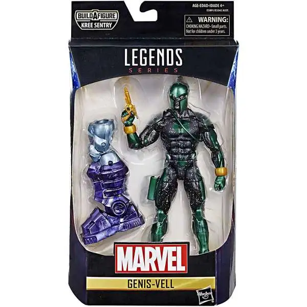 Captain Marvel Marvel Legends Kree Series Genis-Vell Action Figure