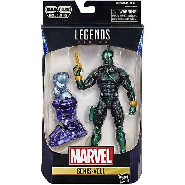 Captain Marvel Marvel Legends Kree Series Genis-Vell Action Figure [Damaged Package]