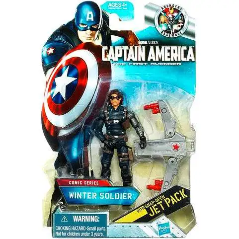 Captain America The First Avenger Comic Series Winter Soldier Action Figure #4