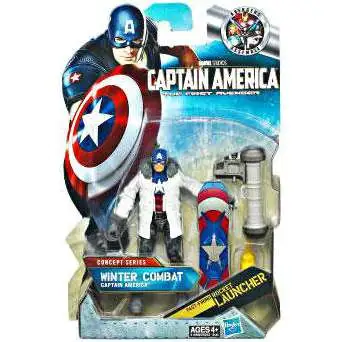 The First Avenger Concept Series Winter Combat Captain America Action Figure #11