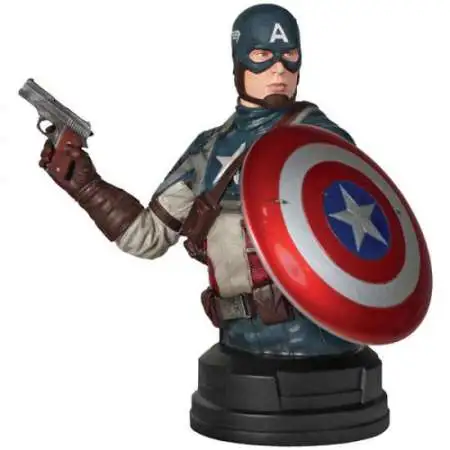 The First Avenger Captain America Movie Captain America Exclusive Bust
