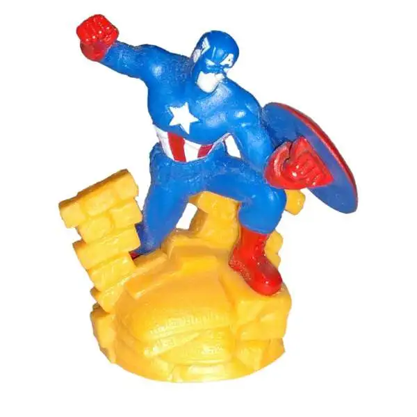 Marvel Ultimate Spider-Man / Avengers Assemble Captain America 1.5-Inch Mini Figure [Loose]
