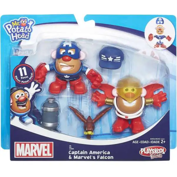 Playskool Friends Captain America & Marvel's Falcon Mr. Potato Head