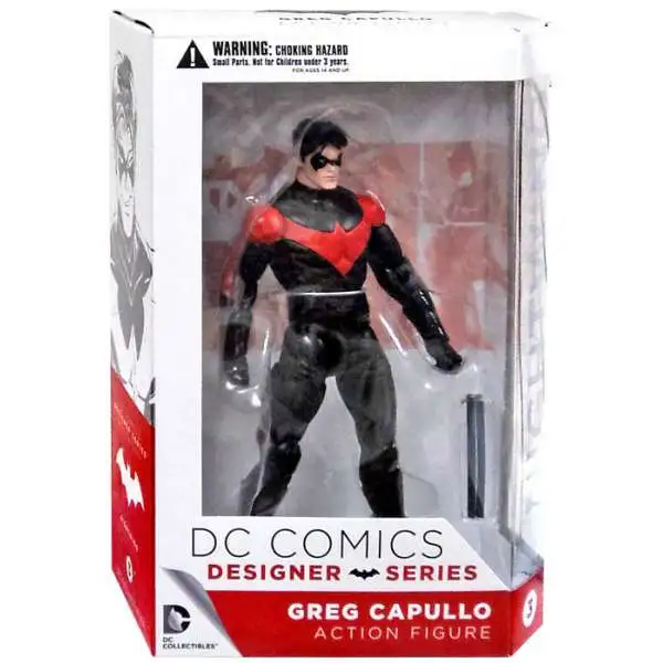 DC Batman Designer Greg Capullo Series 1 Nightwing Action Figure #3