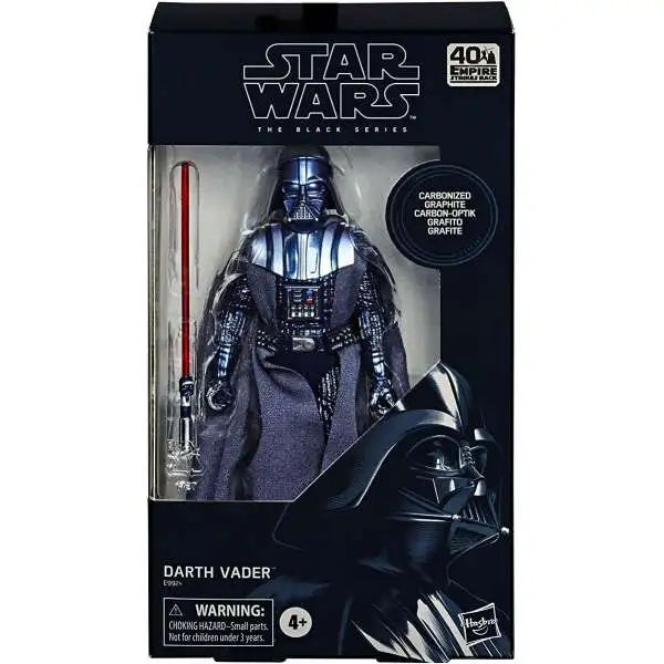 Star Wars The Empire Strikes Back Black Series Darth Vader Exclusive Action Figure [Carbonized Graphite, Metallic]