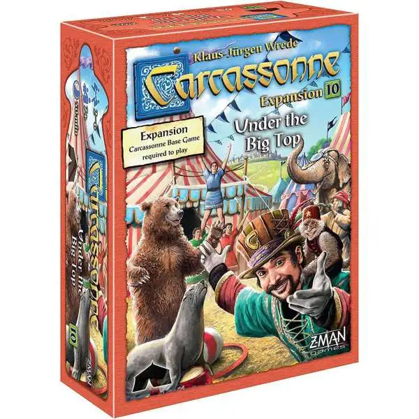 Carcassonne Under the Big Top Board Game Expansion