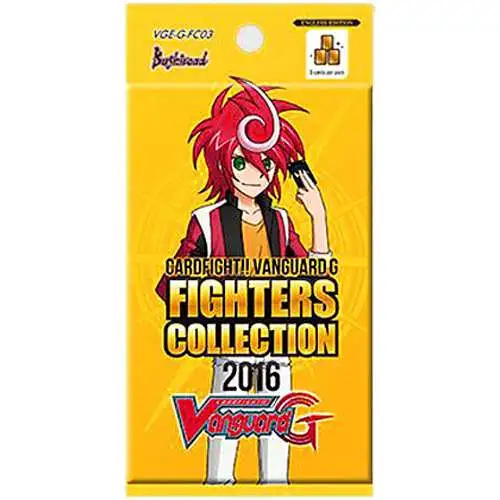Cardfight Vanguard Trading Card Game Fighters Collection 2016 Booster Pack VGE-G-FC03