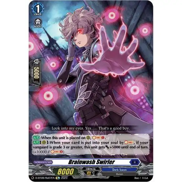 Cardfight Vanguard Dragontree Invasion Re Brainwash Swirler D-BT09/Re07EN