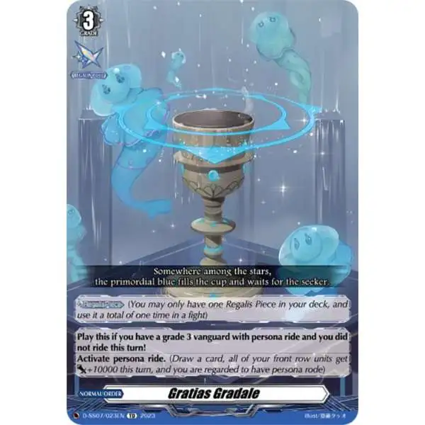 Cardfight Vanguard D-SS07: Stand Up Deckset "Favrneel" TD Gratias Gradale D-SS07/023EN