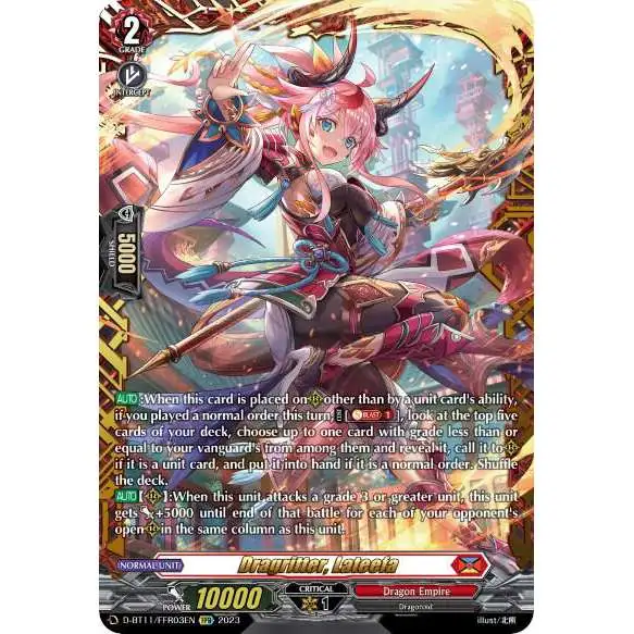 Cardfight Vanguard Clash of the Heroes Single Card FFR Dragritter