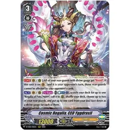 Cardfight Vanguard V Clan Collection Vol.5 RRR Rare Cosmic Regalia, CEO Yggdrasil D-VS05/018