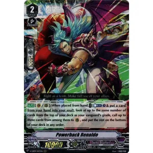 Cardfight Vanguard V Clan Collection Vol.5 RRR Rare Powerback Renaldo D-VS05/055