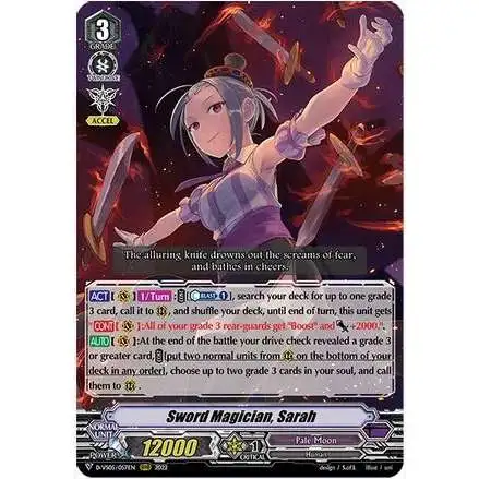 Cardfight Vanguard V Clan Collection Vol.5 RRR Rare Sword Magician, Sarah D-VS05/057