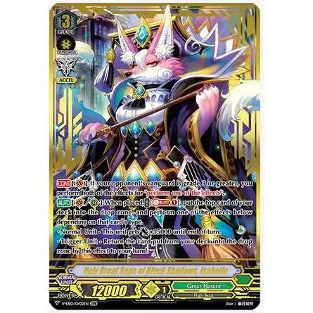 Cardfight Vanguard The Mysterious Fortune SVR Special Vanguard Rare Holy Great Sage of Black Shadows, Isabelle V-EB10/002