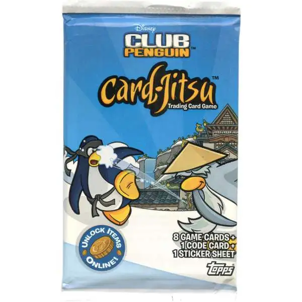 Club Penguin Card-Jitsu Trading Card Game Series 2 Booster Pack [8 Cards]