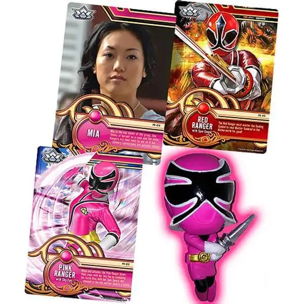 Power Rangers Super Samurai Pink Ranger 1-Inch PVC Figure