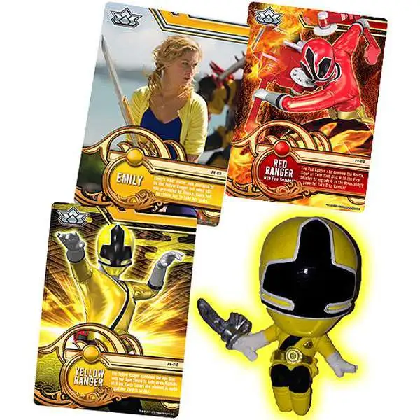 Power Rangers Super Samurai Yellow Ranger 1-Inch PVC Figure