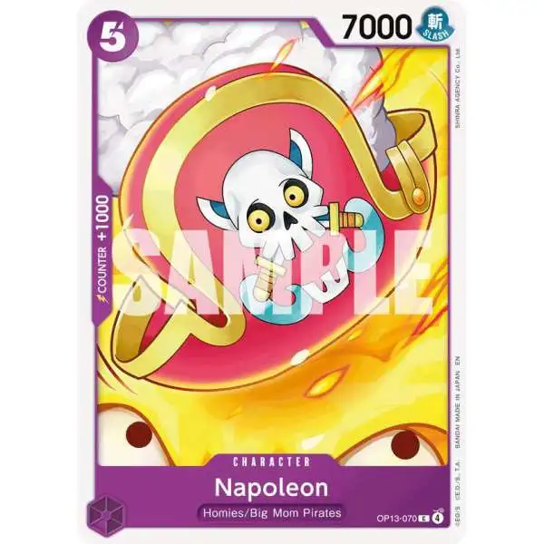 One Piece Trading Card Game Carrying On His Will Common Napoleon OP13-070