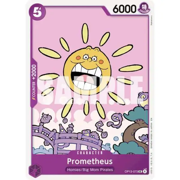 One Piece Trading Card Game Carrying On His Will Uncommon Prometheus OP13-073