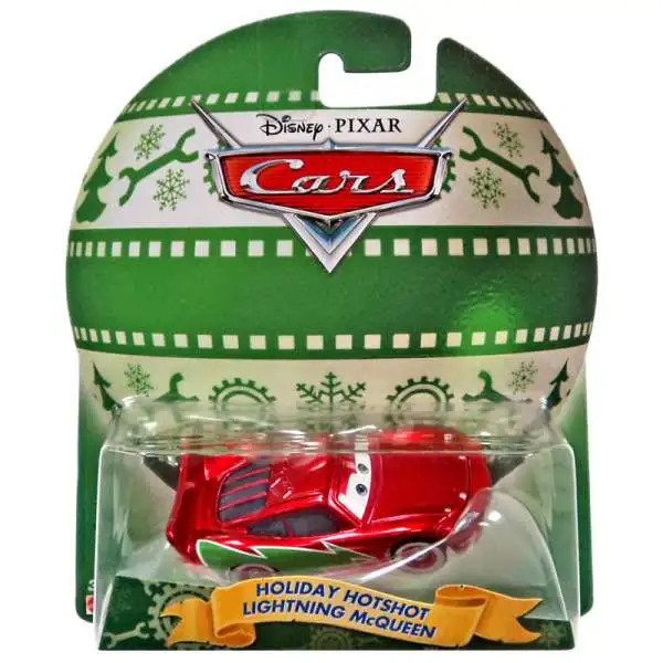 Disney / Pixar Cars 2016 Holiday Hotshot Lightning McQueen Diecast Car