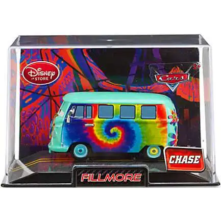 Disney / Pixar Cars Cars 2 1:43 Collectors Case Fillmore Exclusive Diecast Car [Chase Edition, Damaged Package]
