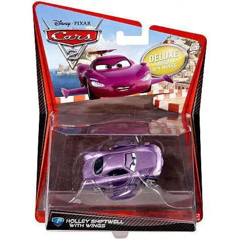 Disney / Pixar Cars Cars 2 Deluxe Oversized Holley Shiftwell with Wings Diecast Car #2