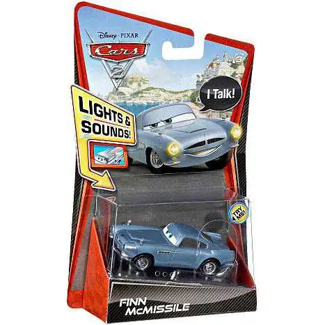 Disney / Pixar Cars Cars 2 Lights & Sounds Finn McMissile Diecast Car