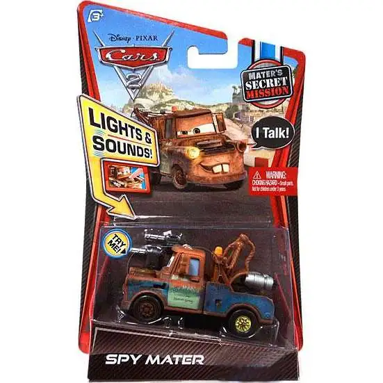 Disney / Pixar Cars Cars 2 Lights & Sounds Spy Mater Exclusive Diecast Car