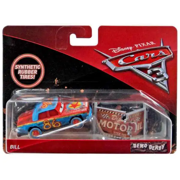 Disney / Pixar Cars Cars 3 Demo Derby Bill Diecast Car