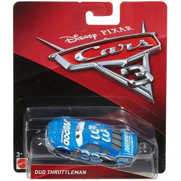 Disney / Pixar Cars Cars 3 Dud Throttleman Diecast Car [Damaged Package]