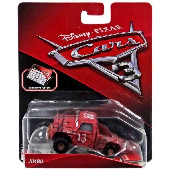 Disney / Pixar Cars Cars 3 Jimbo Diecast Car