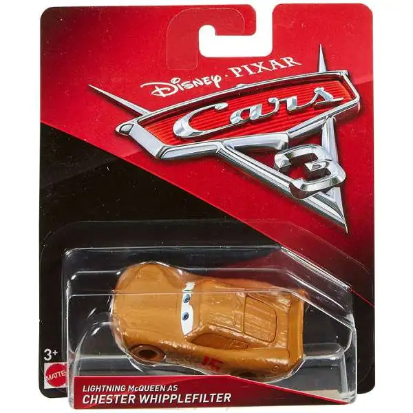 Disney / Pixar Cars Cars 3 Lightning McQueen as Chester Whipplefilter Diecast Car
