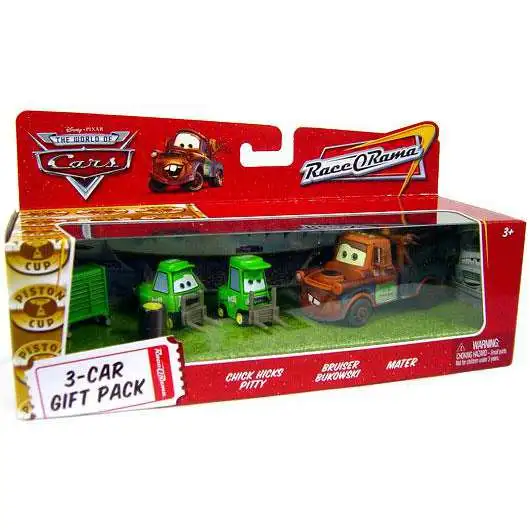 Disney / Pixar Cars The World of Cars Multi-Packs Chick Hicks Crew 3-Car Gift Pack Diecast Car Set