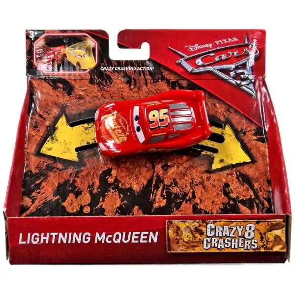 Disney / Pixar Cars Cars 3 Crazy 8 Crashers Lightning McQueen Vehicle