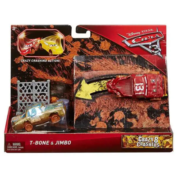 Disney Pixar Cars Cars 3 Crazy 8 Crashers APB Lightning