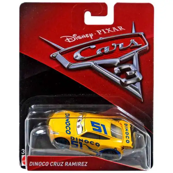 Disney / Pixar Cars Cars 3 Dinoco Cruz Ramirez Diecast Car [Loose]